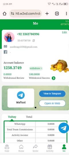 wa tools work earn money automatically. . .