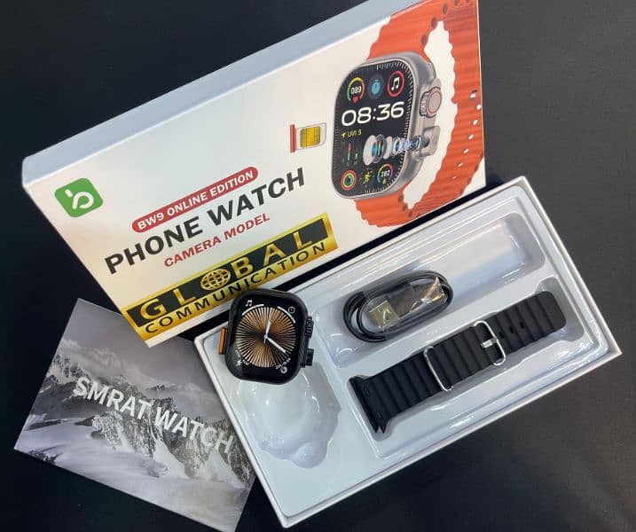 Sim Supported Android Smartwatch With Camera | Telzeal TC41 | TC42 |5G 19