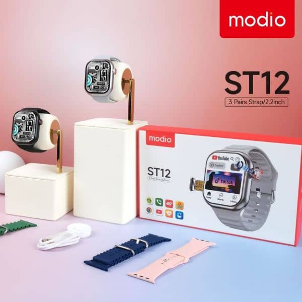 ST12 | Telzeal TC41 | Telzeal TC42 | TK8 Plus |Camera 5G Smartwatch 12