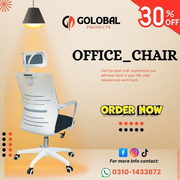 Executive Chair/Office chair/Revolving chair/Staf chair/Computer Chair 4