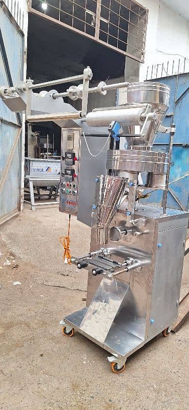 Automatic Packing Machine For Slanty Nimko Chips Spices Rice Surf Salt 8