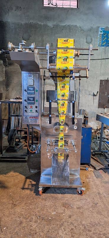 Automatic Packing Machine For Slanty Nimko Chips Spices Rice Surf Salt 9