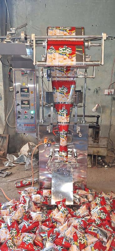 Automatic Packing Machine For Slanty Nimko Chips Spices Rice Surf Salt 17