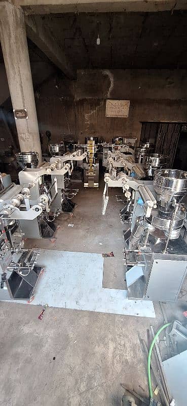 Automatic Packing Machine For Slanty Nimko Chips Spices Rice Surf Salt 19
