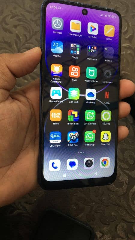 redmi note 10 full box ha diba orignl charger 6 128 ha 5