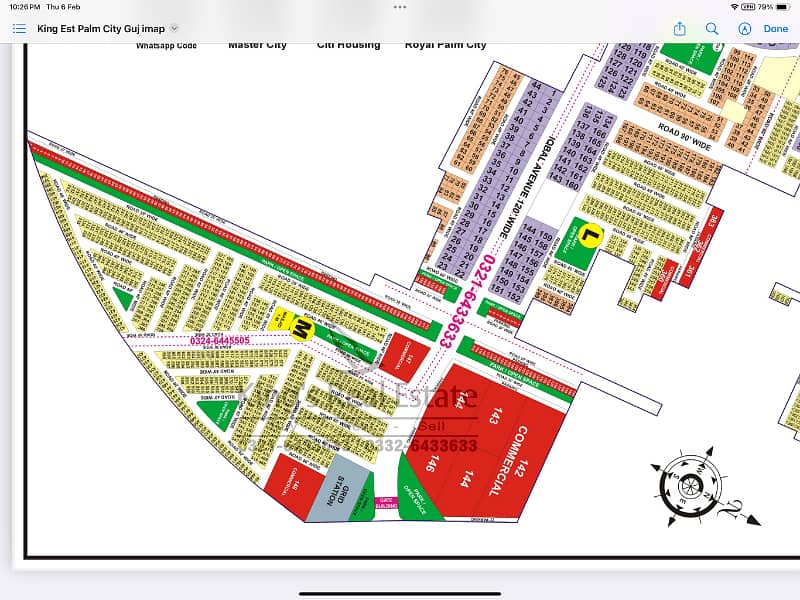 This Is Your Chance To Buy Residential Plot In Royal Palm City 3