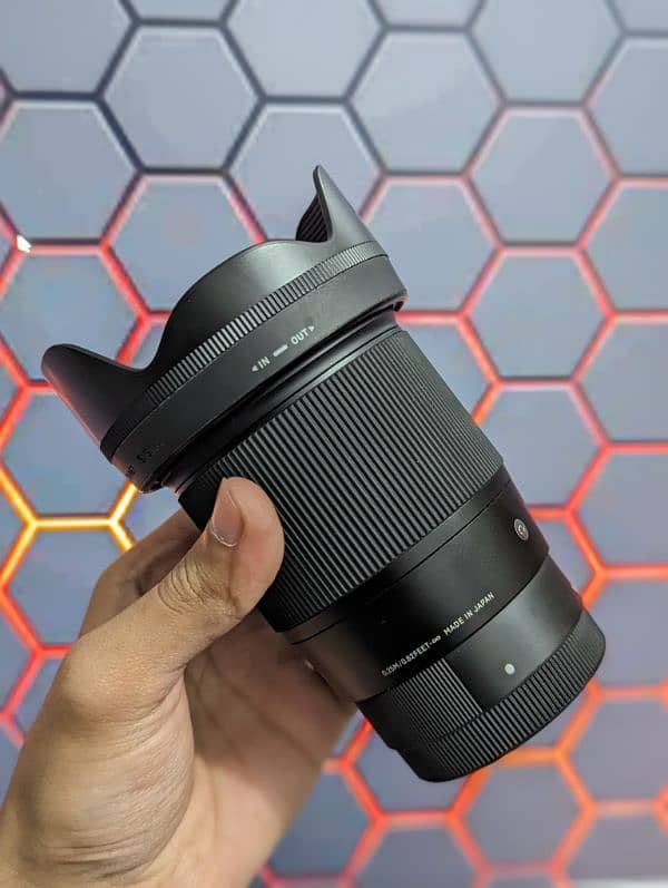 Sigma 16mm f/1.4 DCDN 0