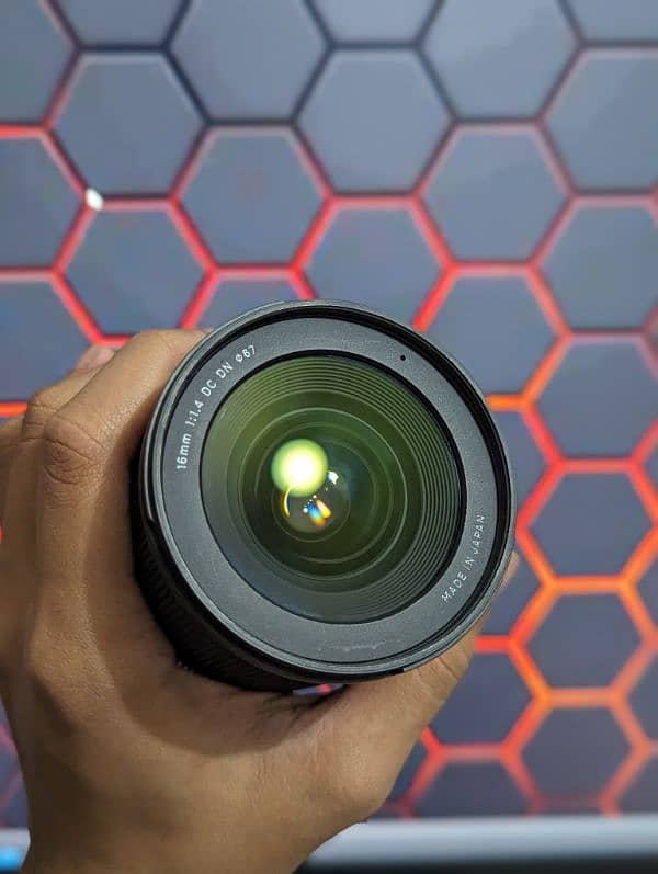 Sigma 16mm f/1.4 DCDN 6