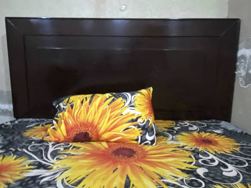 Wooden bed 0