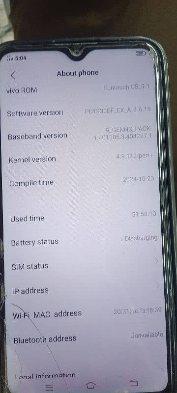 vivo y11 (urgently sale) 0