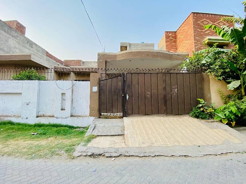 Single Storey 10 Marla House For sale In Marghzar Officers Colony Marghzar Officers Colony 1