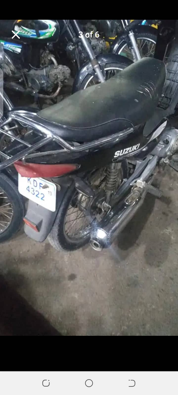 Suzuki 110 scooty geniun body 1