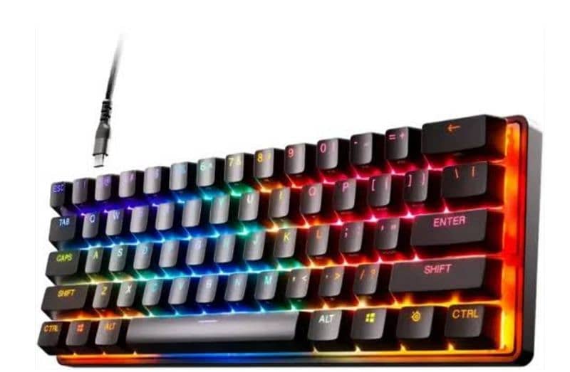 Gaming keyboard wireless rgb 61 keys best for gaming 0