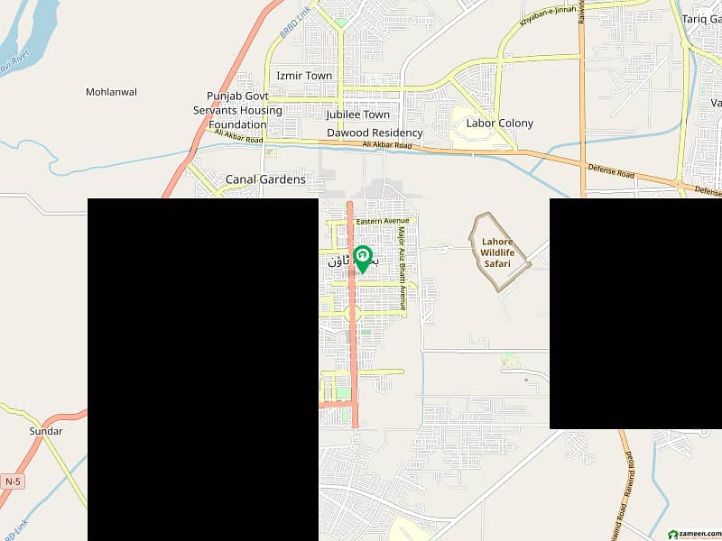 1 kanal residential plot in bahira town lahoer 0