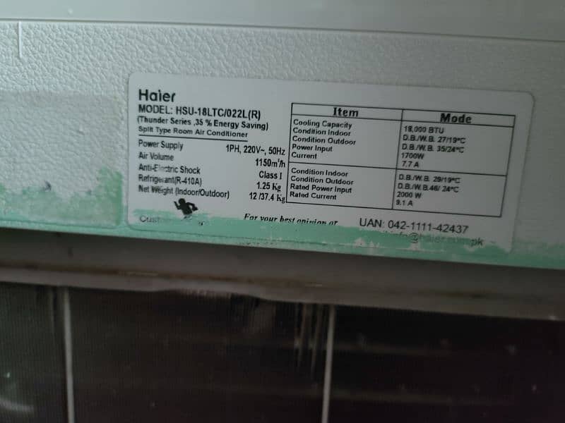 Haier 1.5 3