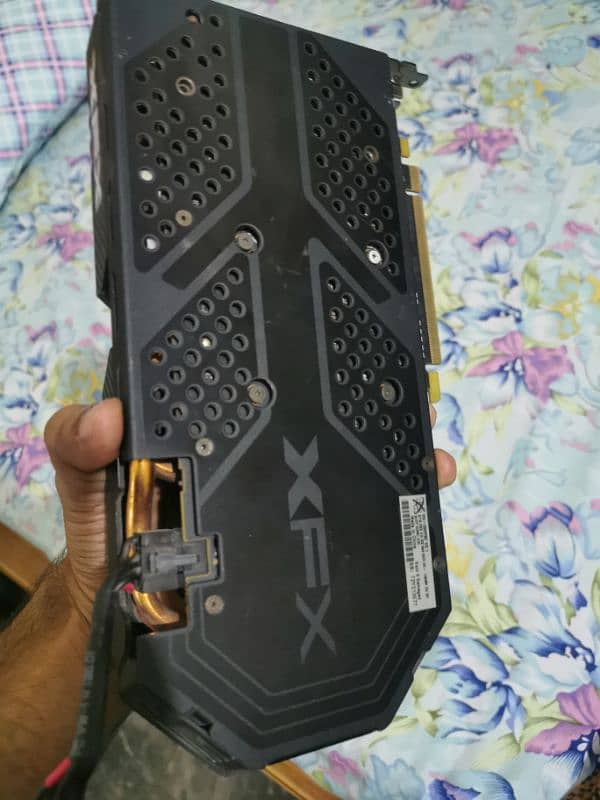 Gaming Gpu Amd Readon Rx580 XFX 8gb 256bit Graphic card 5