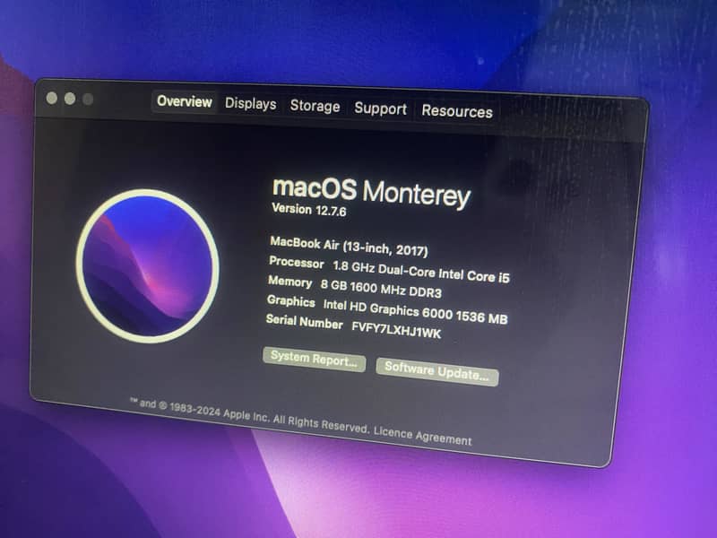 MacBook air 2017 1