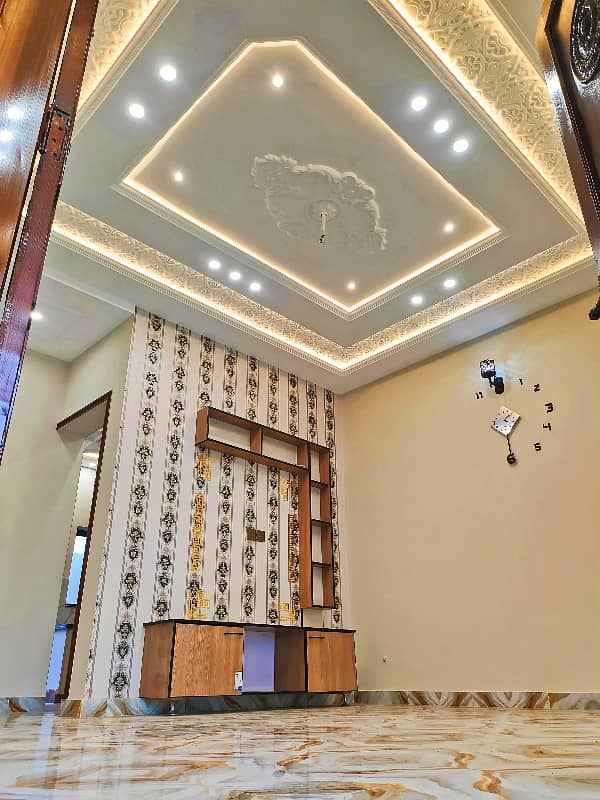 4 Marla Double Story beautiful Spanish house available for sale in Multan public school road in gated community near pak turk school 14