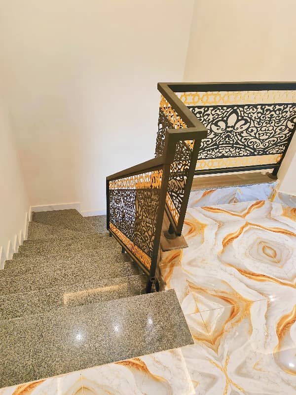 4 Marla Double Story beautiful Spanish house available for sale in Multan public school road in gated community near pak turk school 19