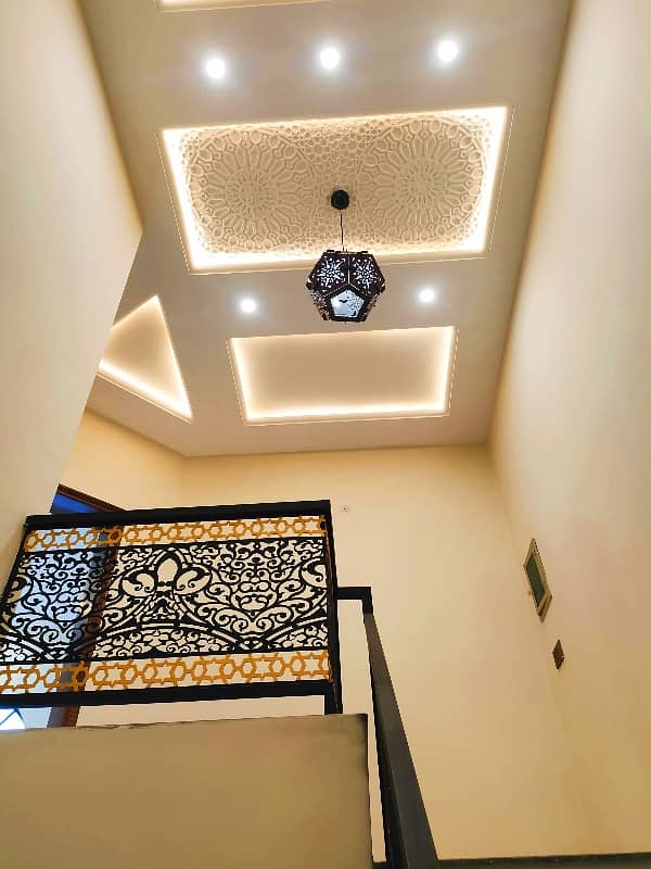 4 Marla Double Story beautiful Spanish house available for sale in Multan public school road in gated community near pak turk school 21