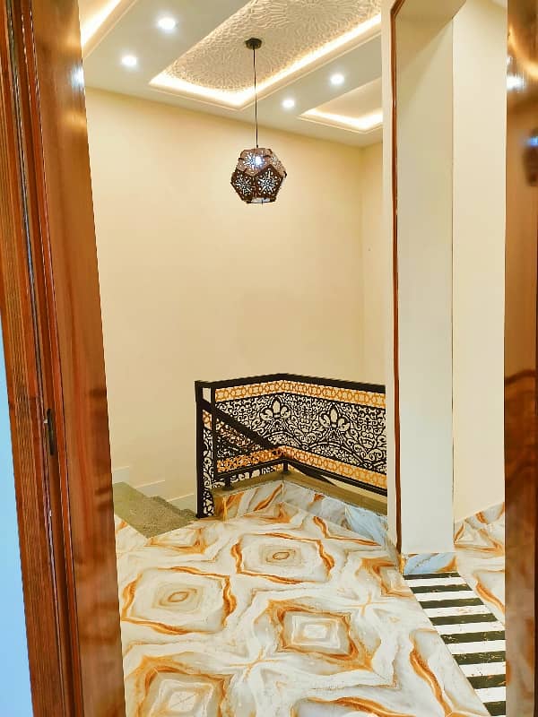 4 Marla Double Story beautiful Spanish house available for sale in Multan public school road in gated community near pak turk school 26