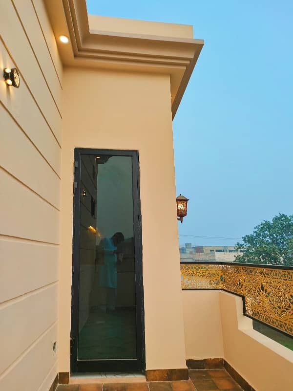 4 Marla Double Story beautiful Spanish house available for sale in Multan public school road in gated community near pak turk school 35