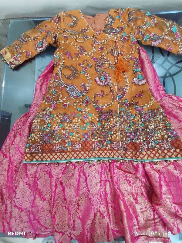 mehndi dress 7_10years 1