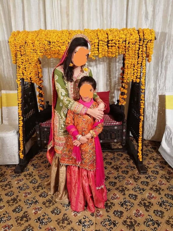 mehndi dress 7_10years 3