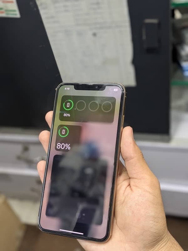 iPhone X s max 256 gb faktre only battery change 4