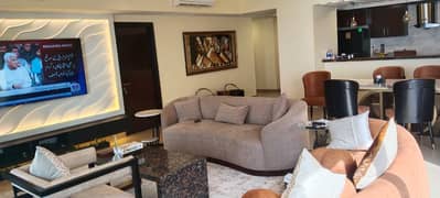 Emaar Coral Tower 3 Bedroom Attached Bathroom With Lounge Fully Furnished
