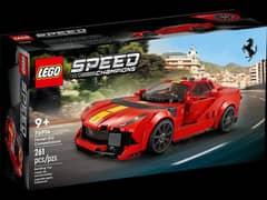 Orignal Lego speed champion Ferrari 76914 For sale With book Complete
