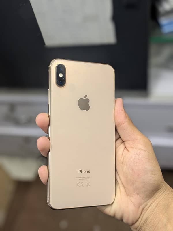 iPhone X s max 256 gb faktre only battery change 5