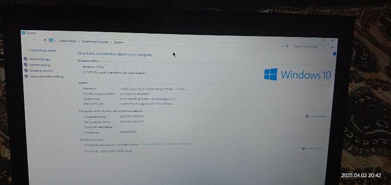 Lenove thinkpad T420 core i5 2nd generation 3