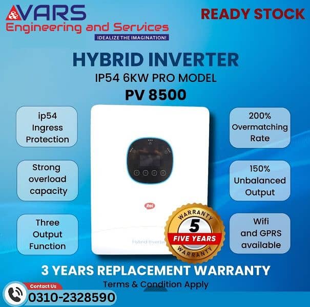 ITEL Hybrid Solar Inverter – 4KW / 6KW Pro Series 1