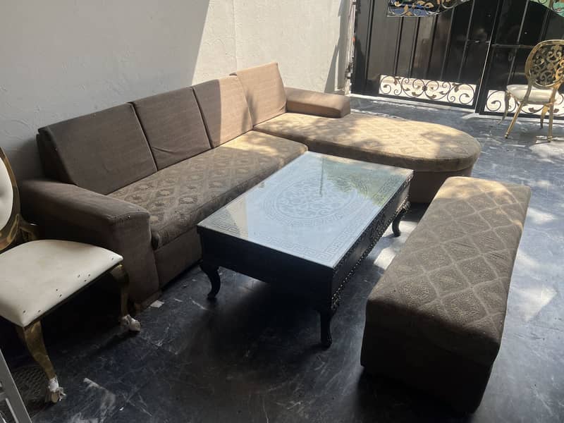Corner sofa set 0