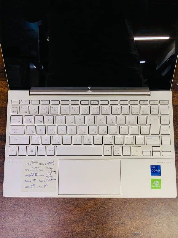 HP ENVY CORE I7 11TH GENERATION TOUCH SCREEN LAPTOP (2GB NVIDIA CARD) 2