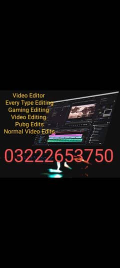 Video Editor Here! (Further Details In Description)