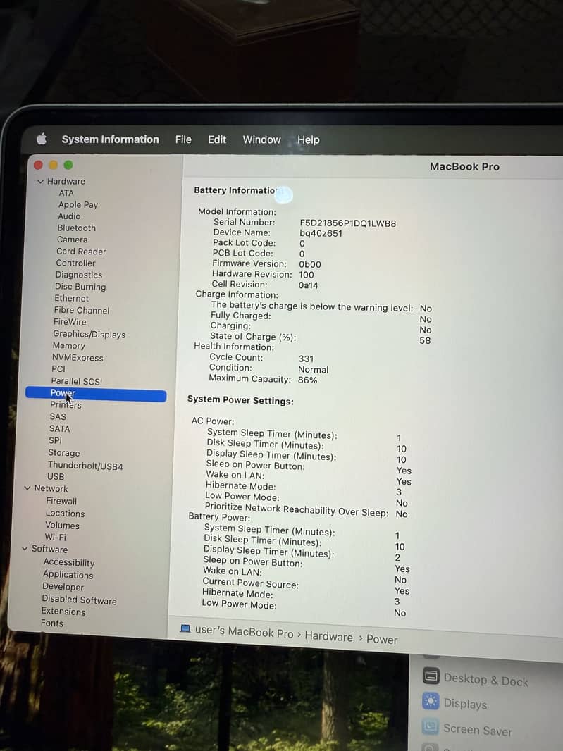 Macbook Pro M1 2021 32gb/512gb  16 inch 4