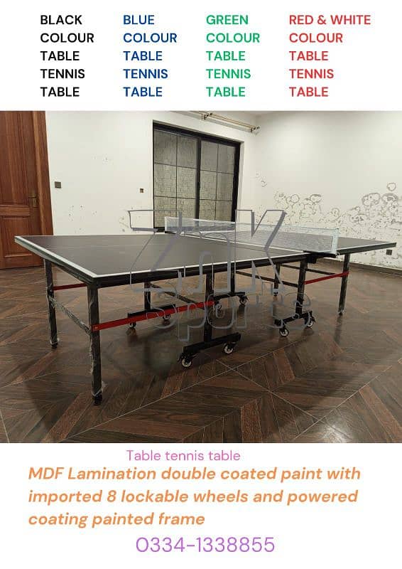 Table tennis tables 5