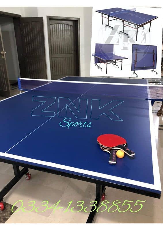Table tennis tables 12