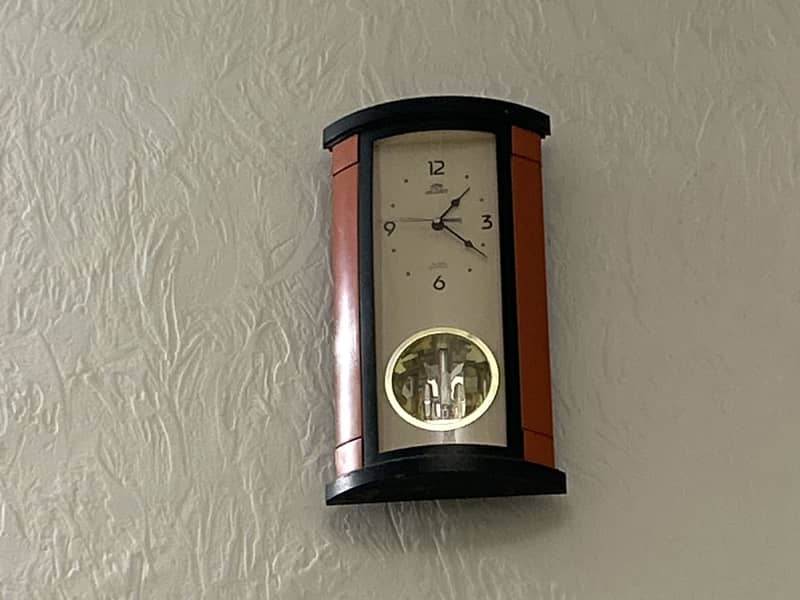 dining table and wall clock 2