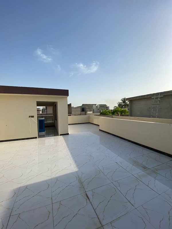 240 SQ YARDS G+1 BRAND NEW HOUSE IS UP FOR SALE IN THE HEART OF SAADI TOWN. 3