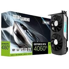 ZOTAC GAMING GEFORCE RTX 4060 Ti 16GB AMP Video Graphics Card 0