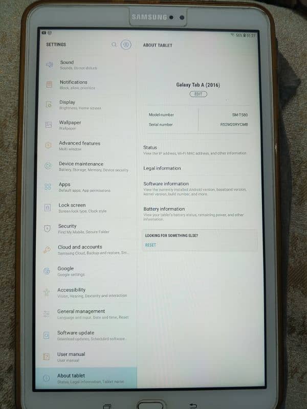 Galaxy Tab for sale 9/10 condition 3