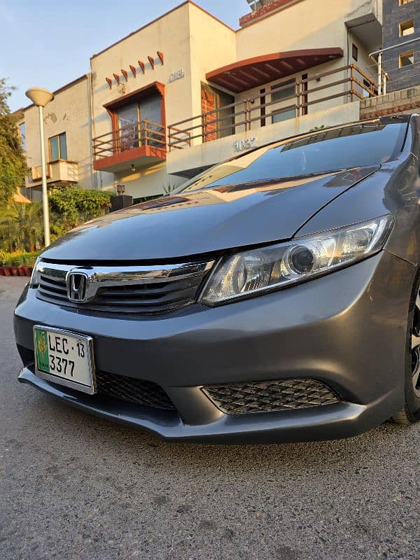 Honda Civic 2013 for sale, Grey, Full option 9