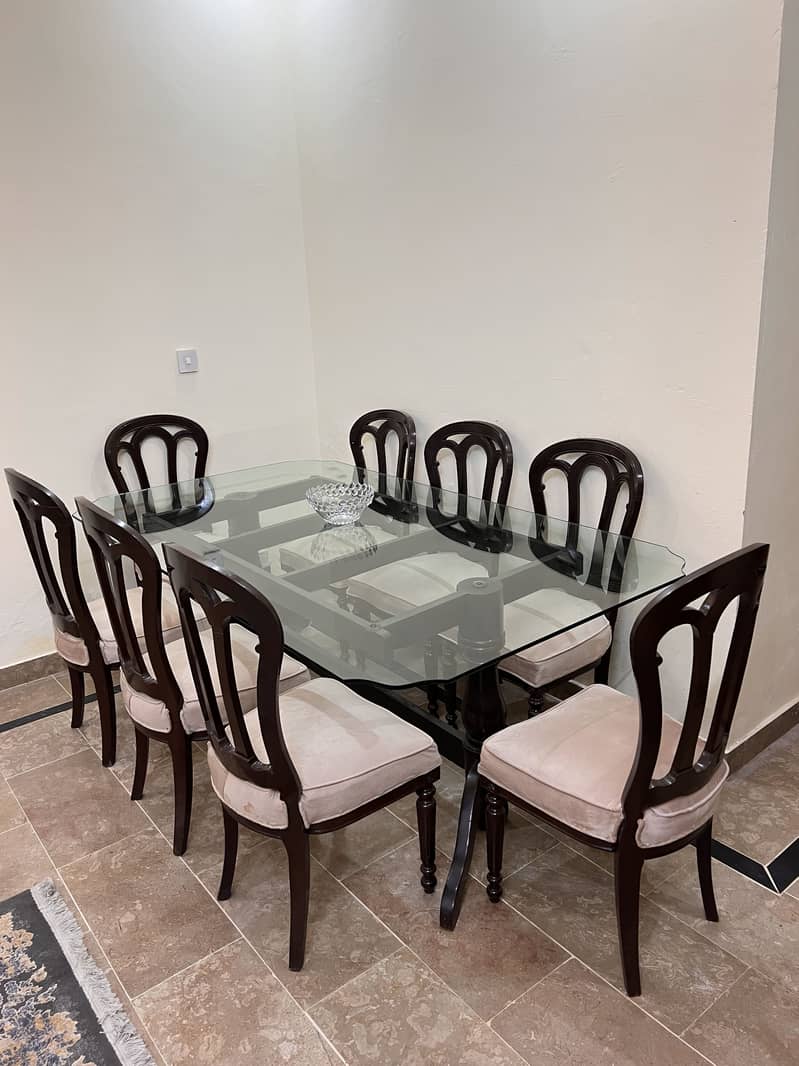 8 Seater Wooden Dining Table 2