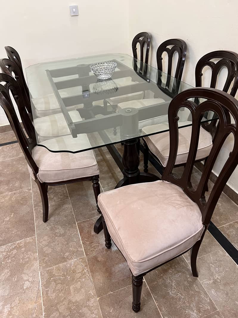 8 Seater Wooden Dining Table 3