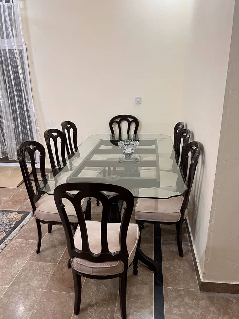 8 Seater Wooden Dining Table 4