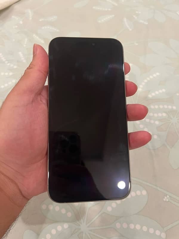 iphone 15 pro max , just box open PHYSICAL SIM, non pta, factory unlok 3