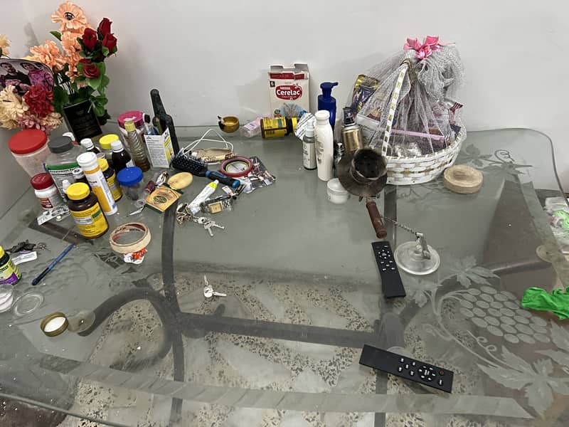 dining table and wall clock 1